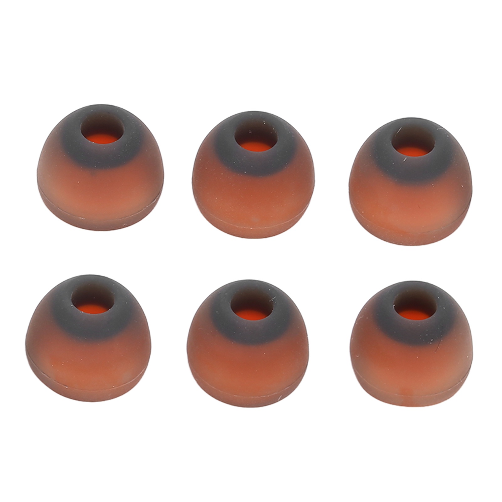 Earphone Foam Tip - 6個入りイヤーチップ、遮音シリコンメモリーフォームイヤーチップ、内径4.5mm〜6.0mmのイヤホン用