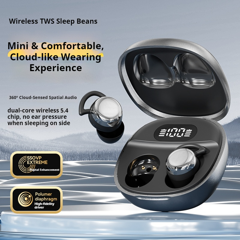 Noise Cancelling Headphone - オリジナルソニーワイヤレス Bluetooth 5.4 イヤホンスリープワイヤレスヘッドフォンマイクタッチコントロール付き TWS インイヤーヘッドフォンヘッドセット