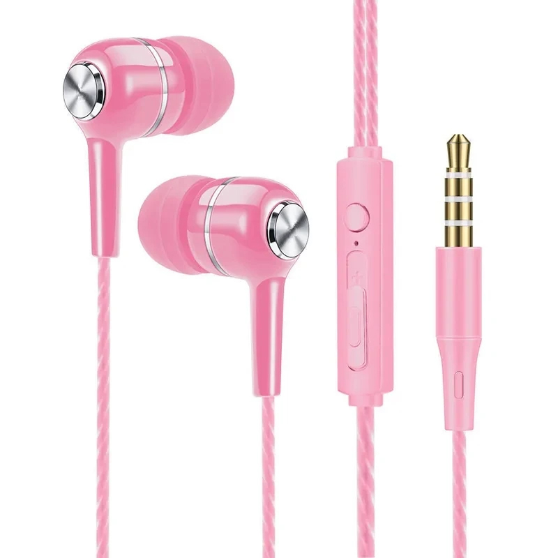 有線ヘッドフォン 3.5mm インイヤー スポーツ イヤホン - Audiophile Headphone Wired のレビューと価格