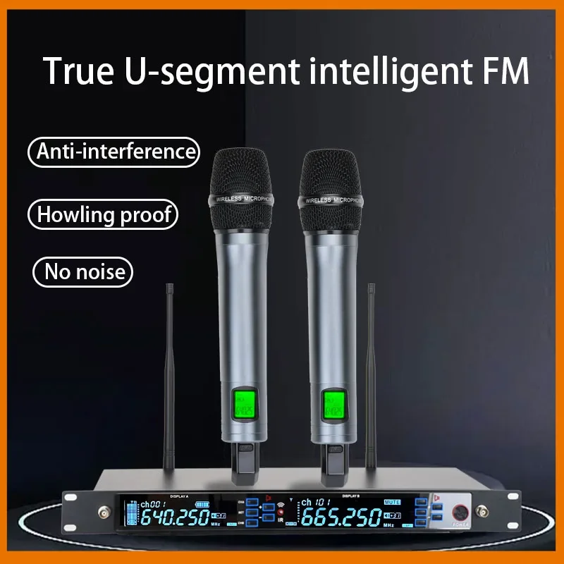 ワイヤレスマイクシステム、2チャンネル、2x100 UHF、 - Shure Mic Sm58 のレビューと価格
