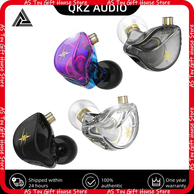 QKZ ZXT インイヤー有線ヘッドホン ハイレゾ ダイナミ - Wired Earphone Mic のレビューと価格